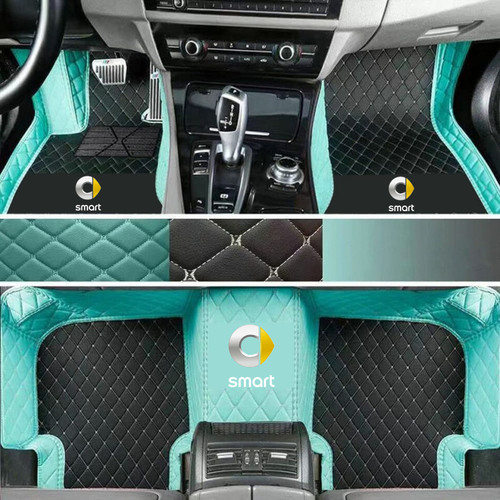 Auto fußmatten für smart - fußmatten,